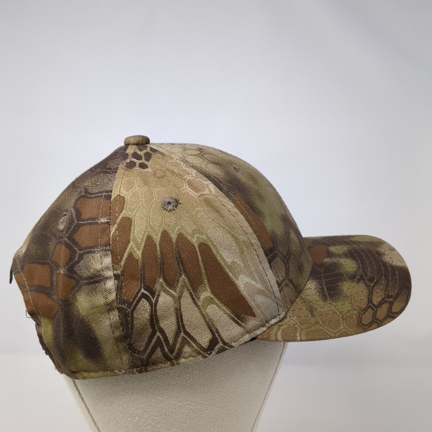 SILC Snapback Hat Camo One Size Adjustable Kryptek Outdoor Cap 6 Panel