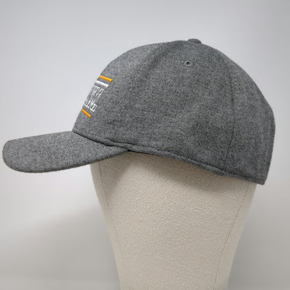 Cinch Baseball Cap Gray XL CNCH DNM Embroidery Stretch Fit Curved Brim Hat
