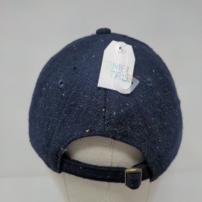 Time And Tru Slideback Hat Navy Blue OSFM Adjustable Speckled W/Tags