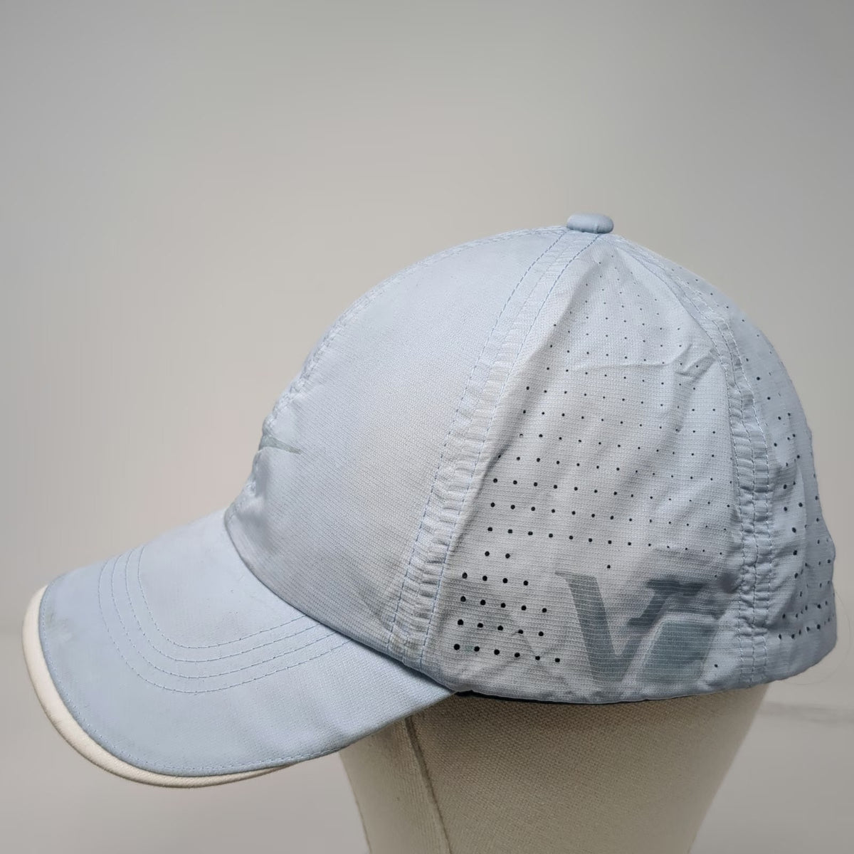 Nike Baseball Cap Blue One Size Golf 20XI Perforated Performance Strapback Hat