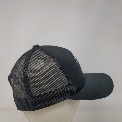 Westbound & Down Snapback Mesh Back Trucker Hat Black One Size Yupoong