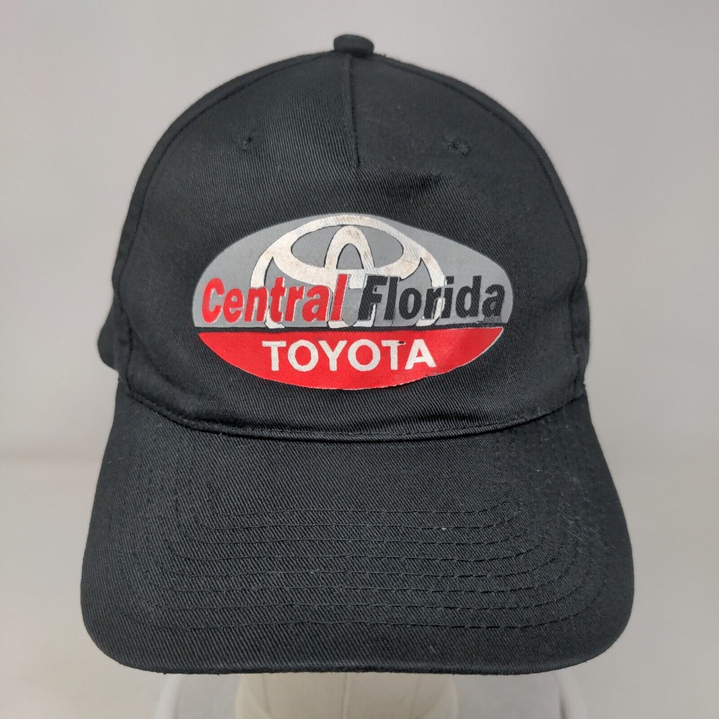 Central Florida Toyota Snapback Hat Black OSFA Adjustable 6 Panel Cobra