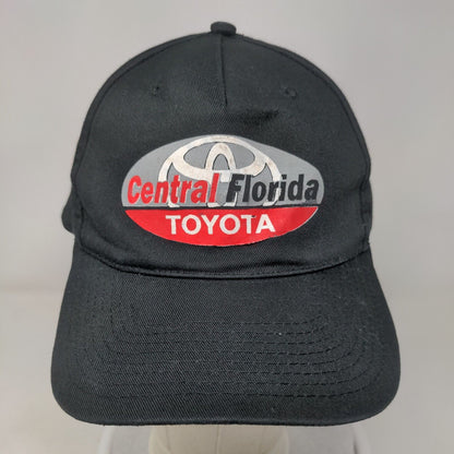 Central Florida Toyota Snapback Hat Black OSFA Adjustable 6 Panel Cobra