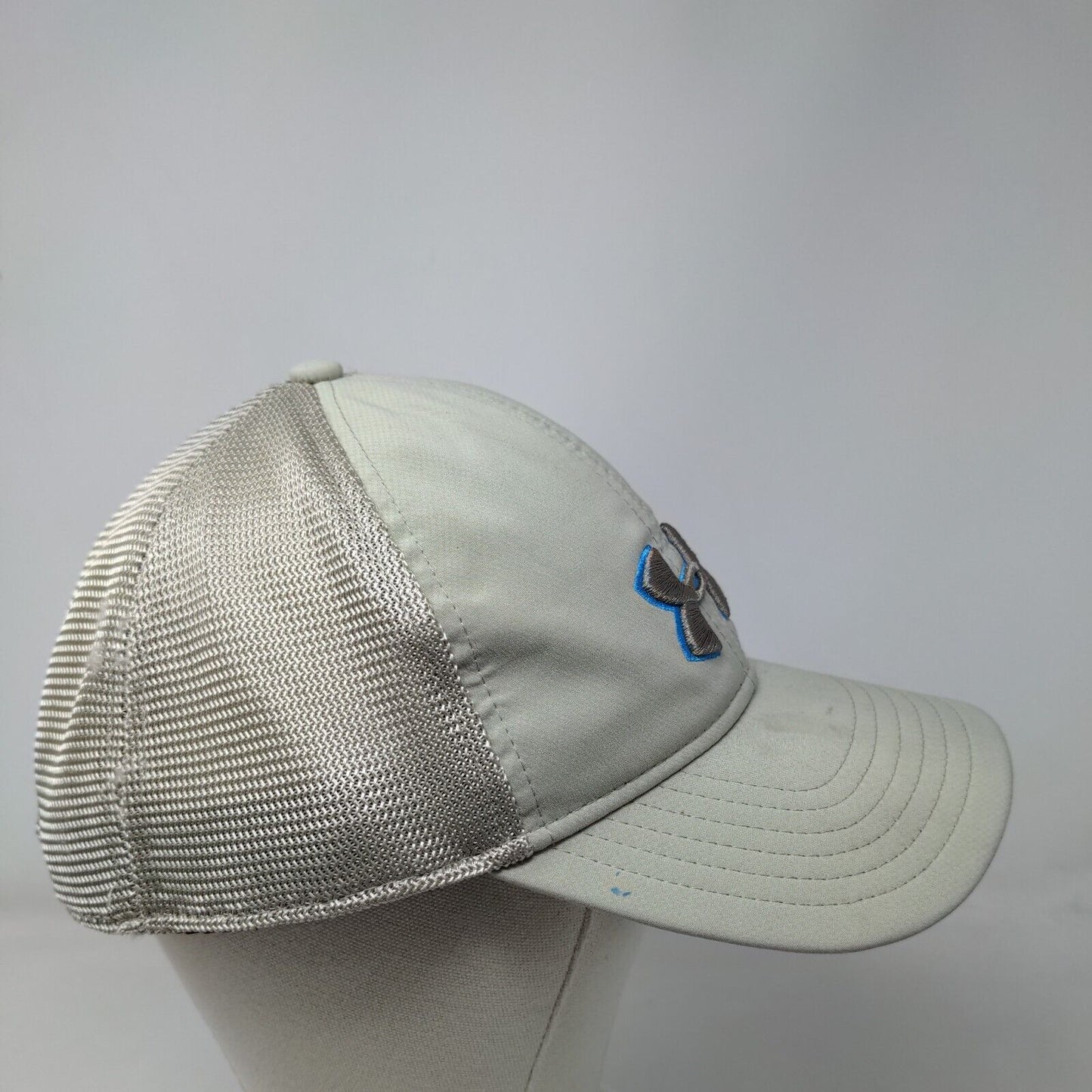 Under Armour Snapback Trucker Hat Green OSFA Adjustable Embroidered Mesh Back