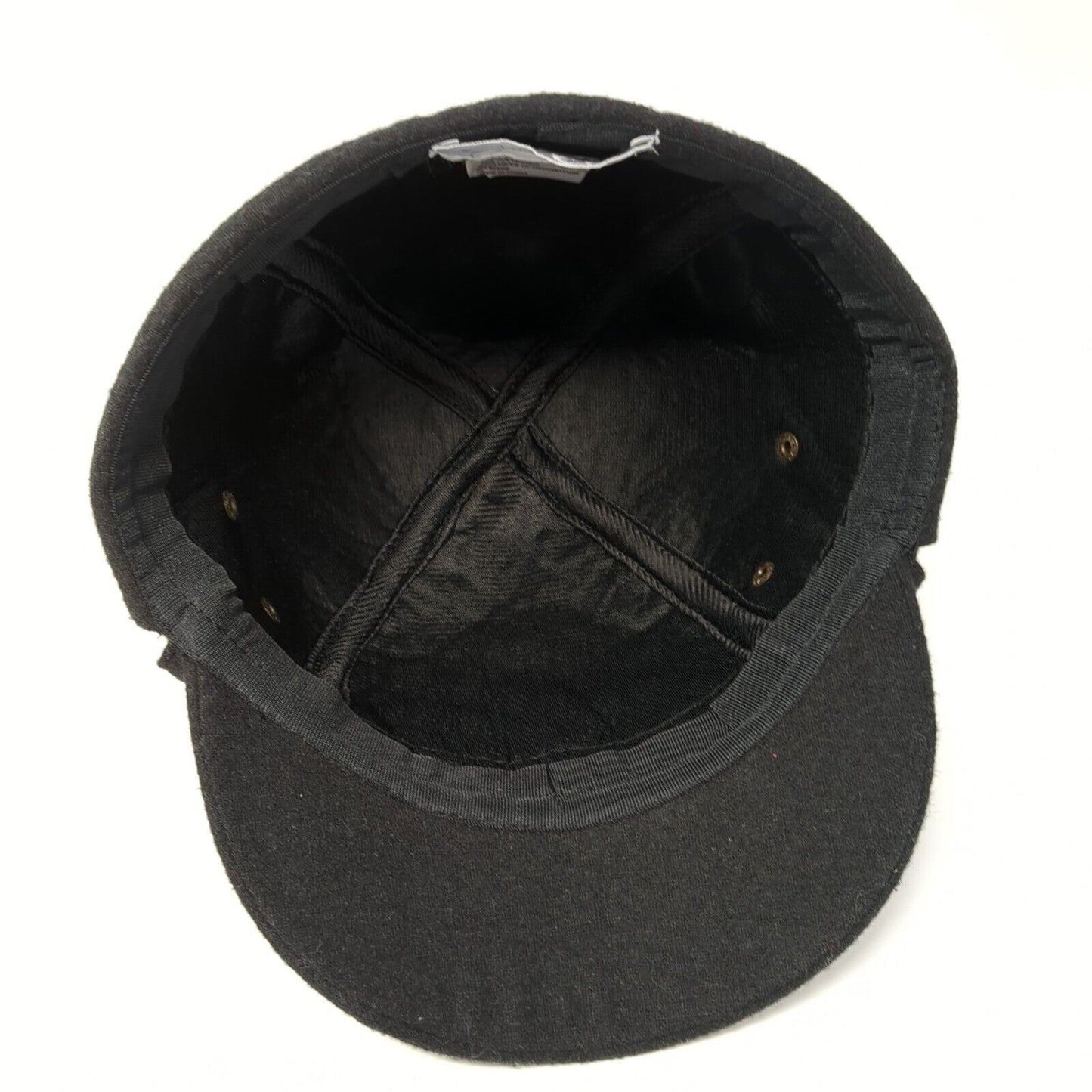 Jessica Simpson Fitted Hat Black One Size Ear Flap Solid Blank Outdoor