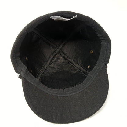 Jessica Simpson Fitted Hat Black One Size Ear Flap Solid Blank Outdoor
