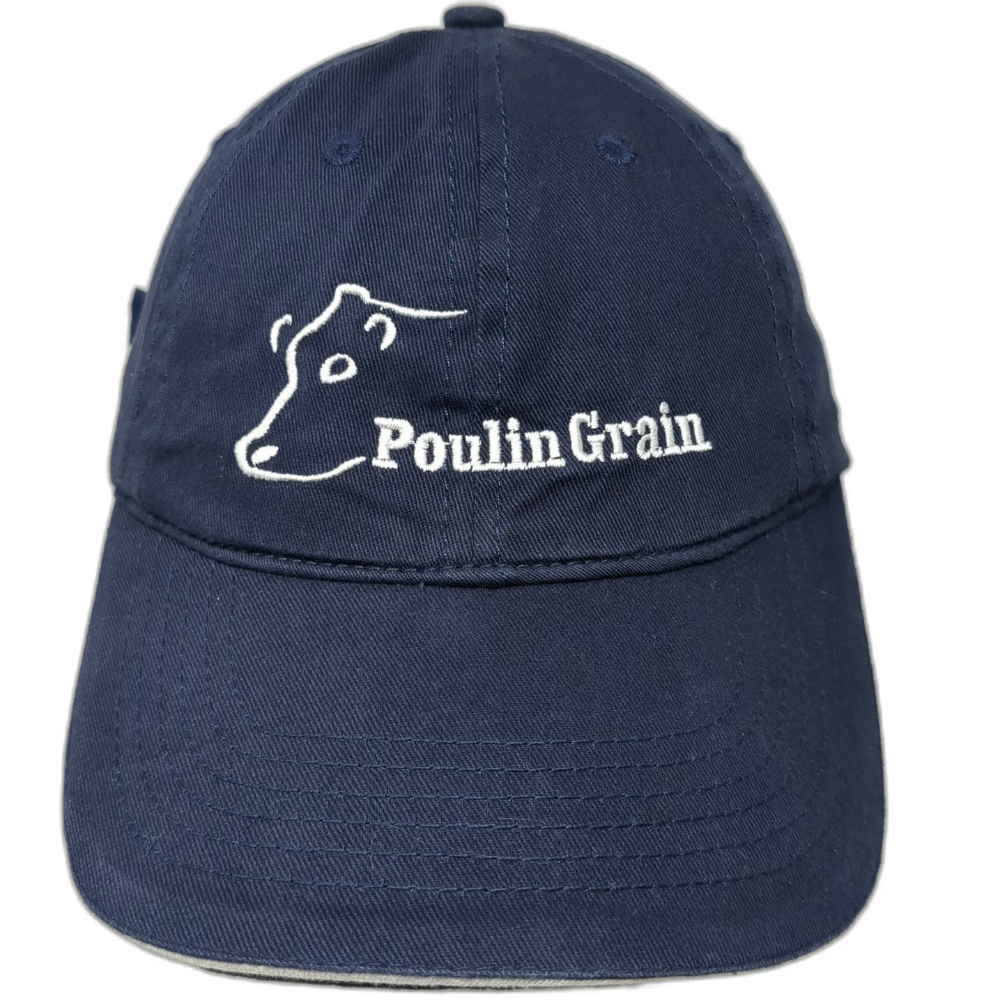 Pedigree Baseball Cap Blue One Size Poulin Grain Sandwich Brim Embroidery Hat