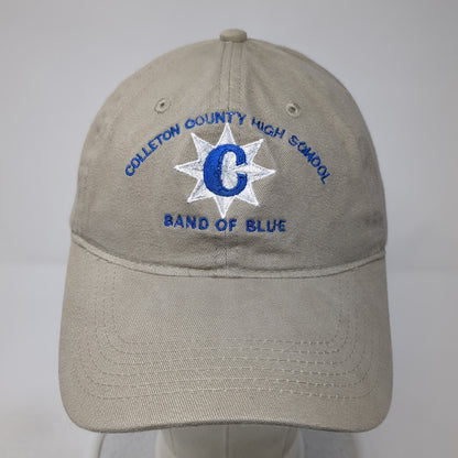 Colleton County High School Band Of Blue Baseball Cap Brown OS Port & Company