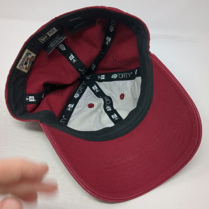 New Era Philadelphia Phillies MLB Baseball Cap Red S Cooperstown 49Forty Hat