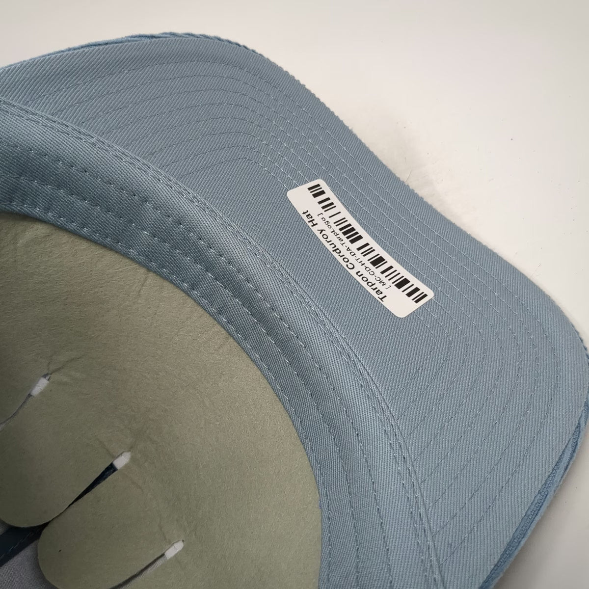 Poncho Outdoors Trucker Blue One Size Corduroy Tarpon Fish Hat Adjustable