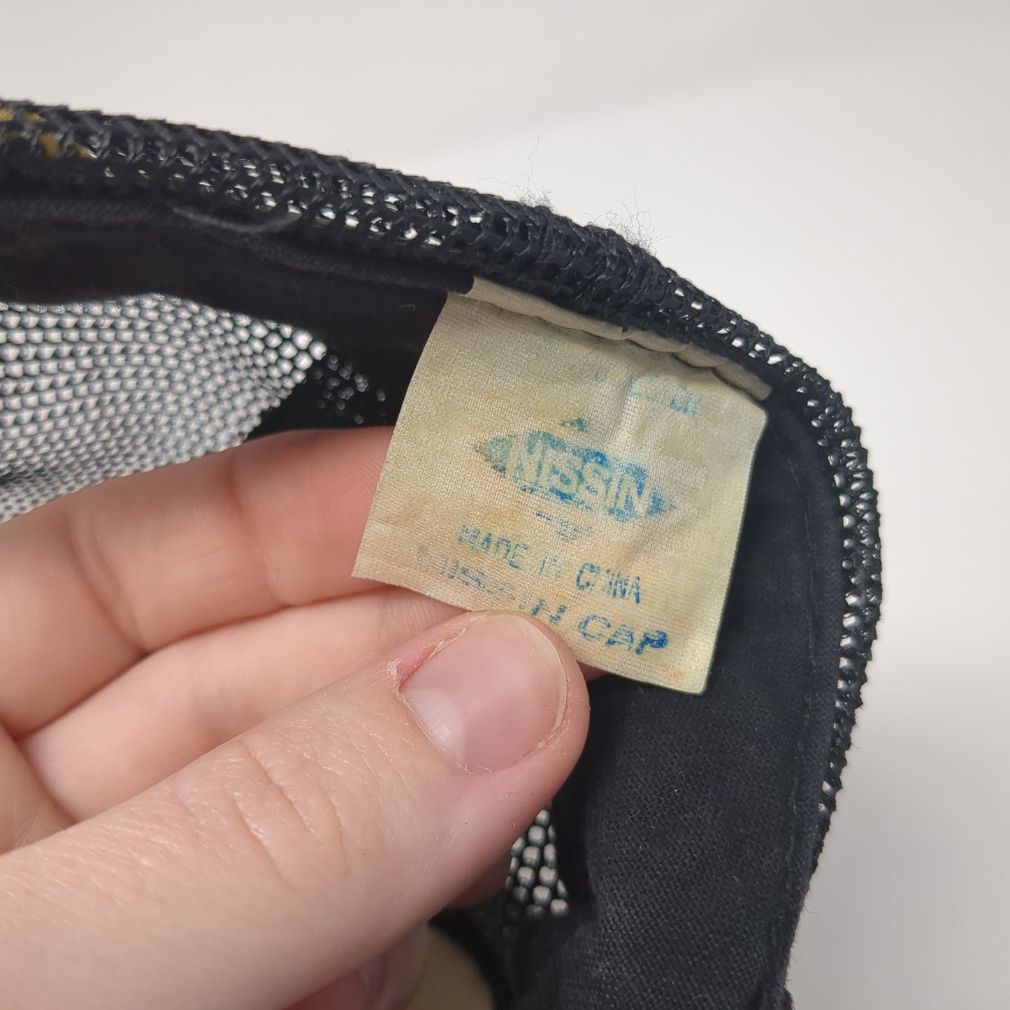 Older Than Dirt Snapback Trucker Hat Black One Size Mesh Back Nissin