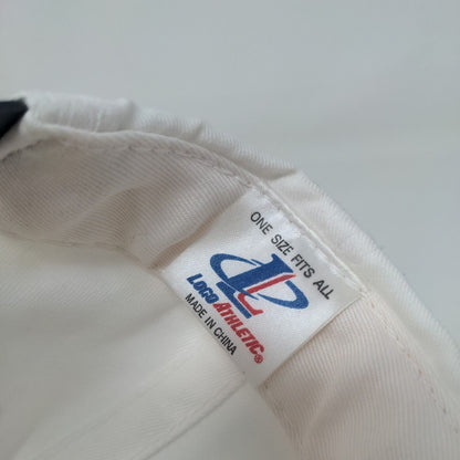 Logo Athletic Men's Snapback Hat White OSFA Vintage Super Bowl XXXV 2001