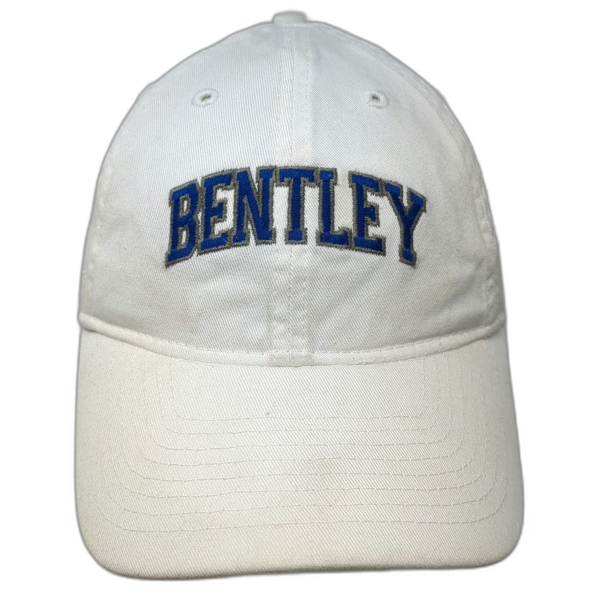 Legacy Baseball Cap White One Size Bentley University Est 1917 Slideback Hat