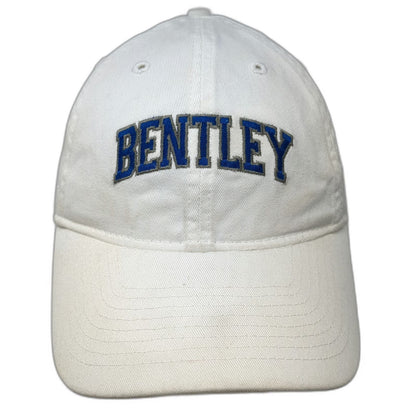 Legacy Baseball Cap White One Size Bentley University Est 1917 Slideback Hat