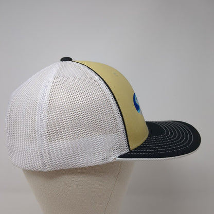 Snake River Pool & Spa Fitted Mesh Back Trucker Hat Multi 6 7/8-7 3/8