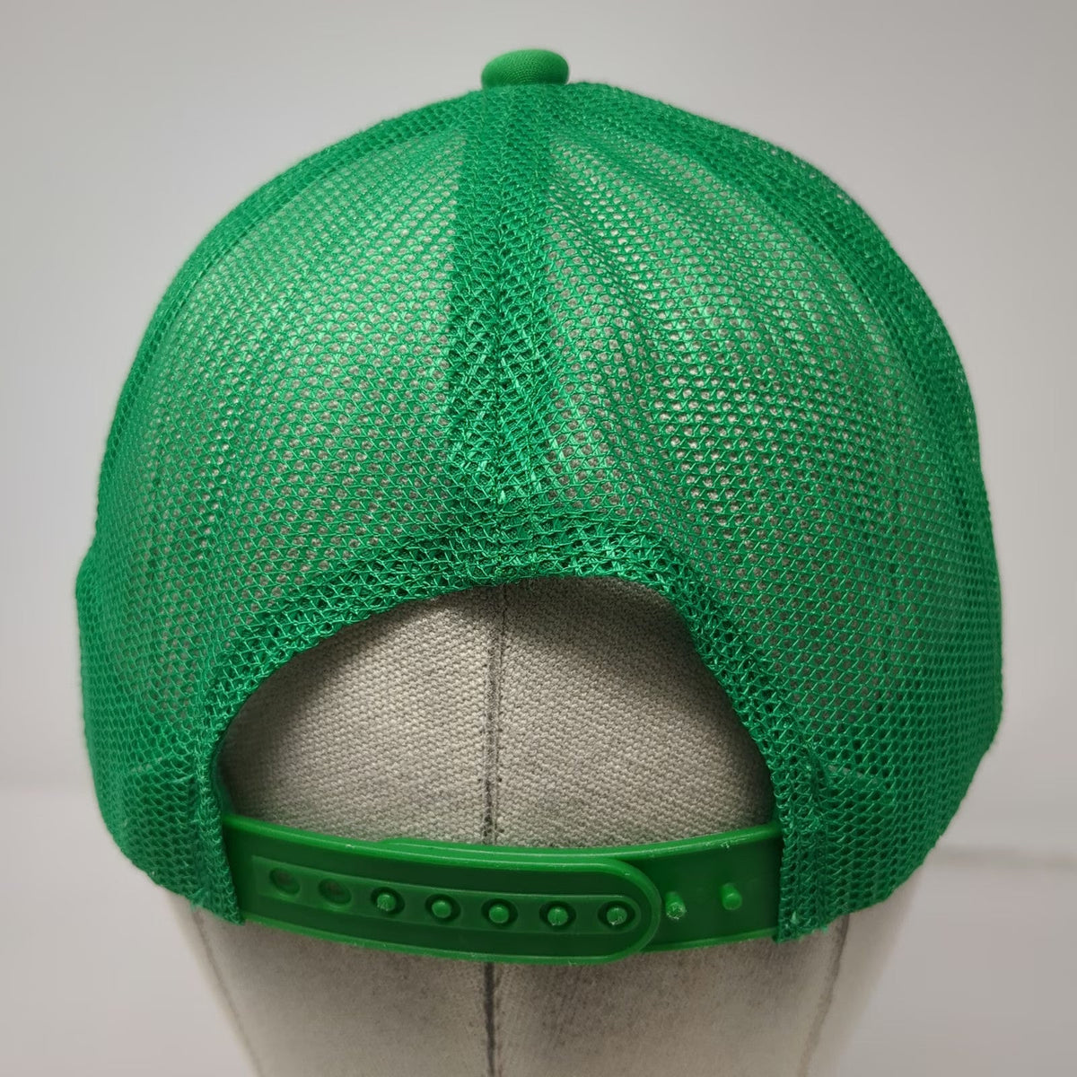 Cap America Green Trucker Hat One Size White Mesh Meatopia Snapback Rope