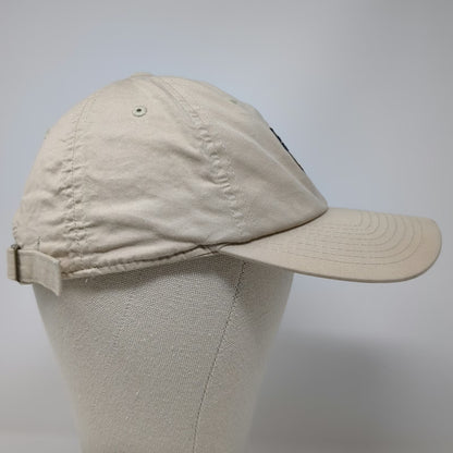 Levelwear Houston Open Golf Logo Beige Baseball Cap OSFM Slideback Buckle Hat