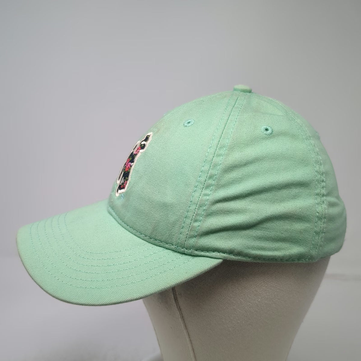 Legacy Baseball Cap Green One Size Jackson Hole Floral Bronco Buckle Back Hat
