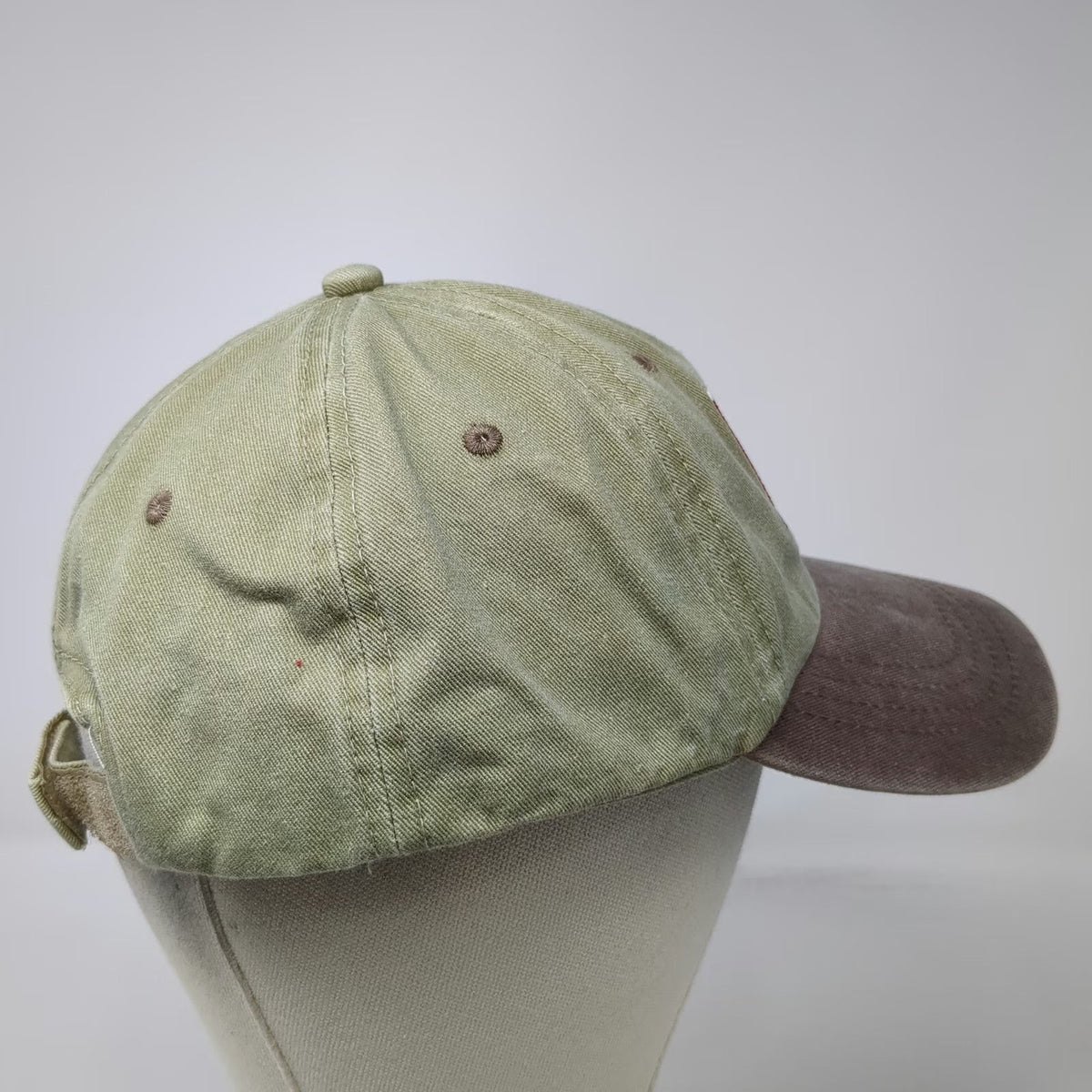 Cozumel Mexico Scuba Dive Green Brown Baseball Cap Hat One Size Embroidered
