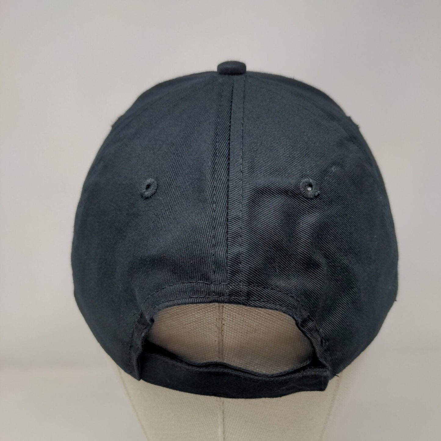 Magicualley Concrete Strapback Hat Blue OS Adjustable Port & Company Cotton