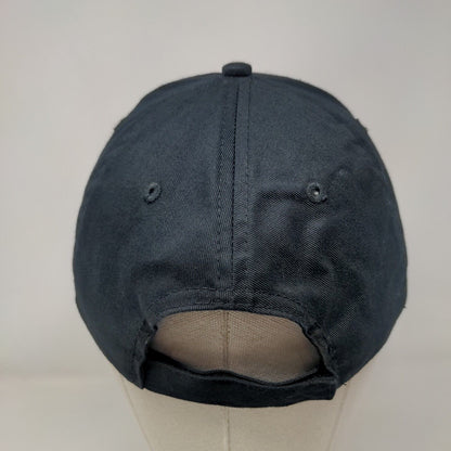 Magicualley Concrete Strapback Hat Blue OS Adjustable Port & Company Cotton
