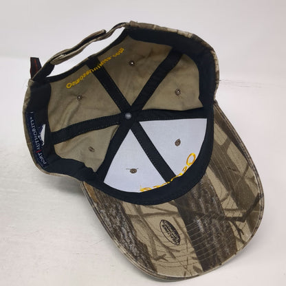 Port Authority Baseball Cap Brown One Size Osmose Utilities Camo Graphic Hat