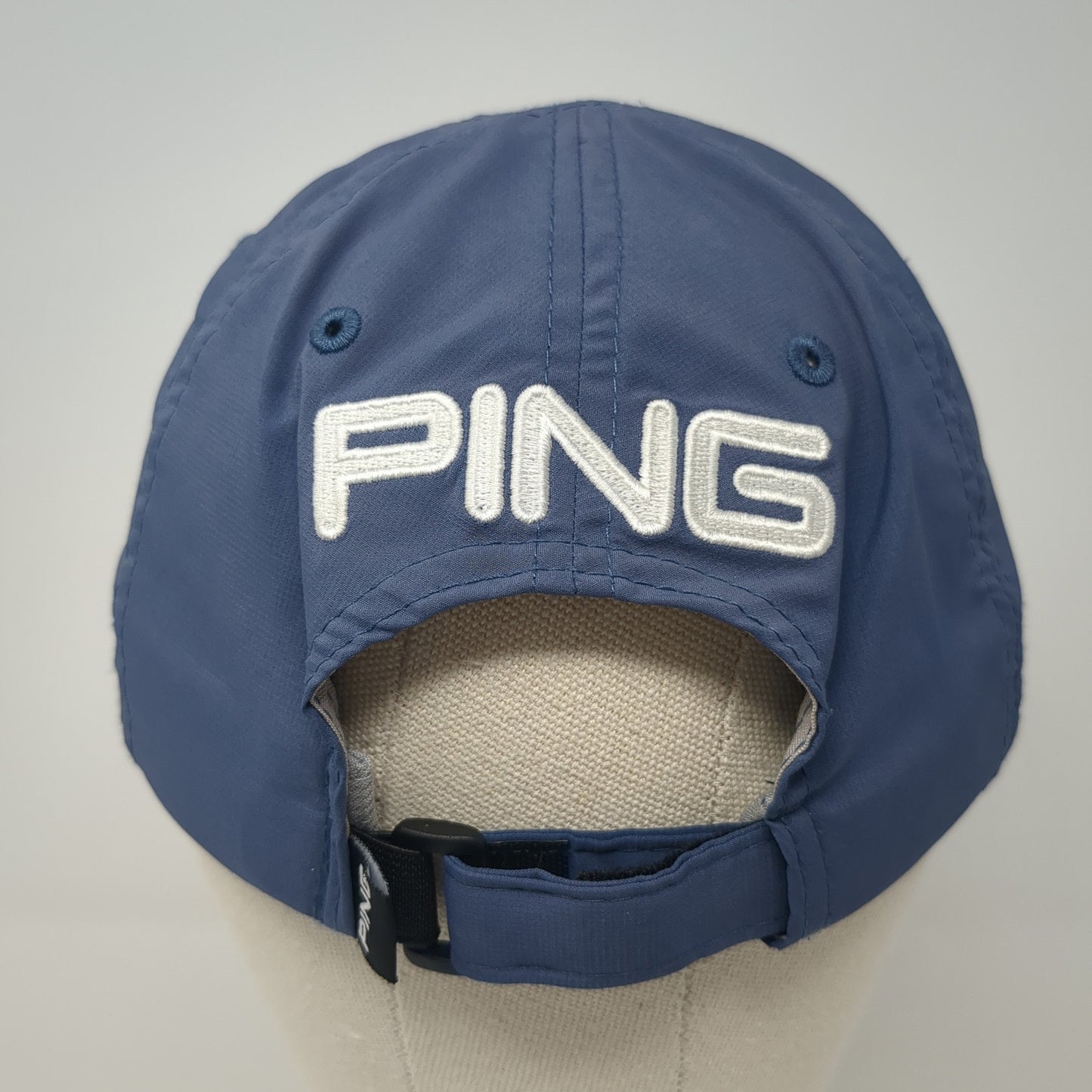 Ping Strapback Hat Blue One Size Adjustable SensorCool Play Your Best