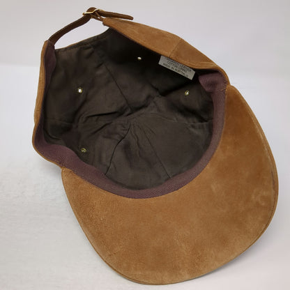 R.M. Williams Baseball Cap Brown One Size Kangaroo Leather Made in Australia Hat