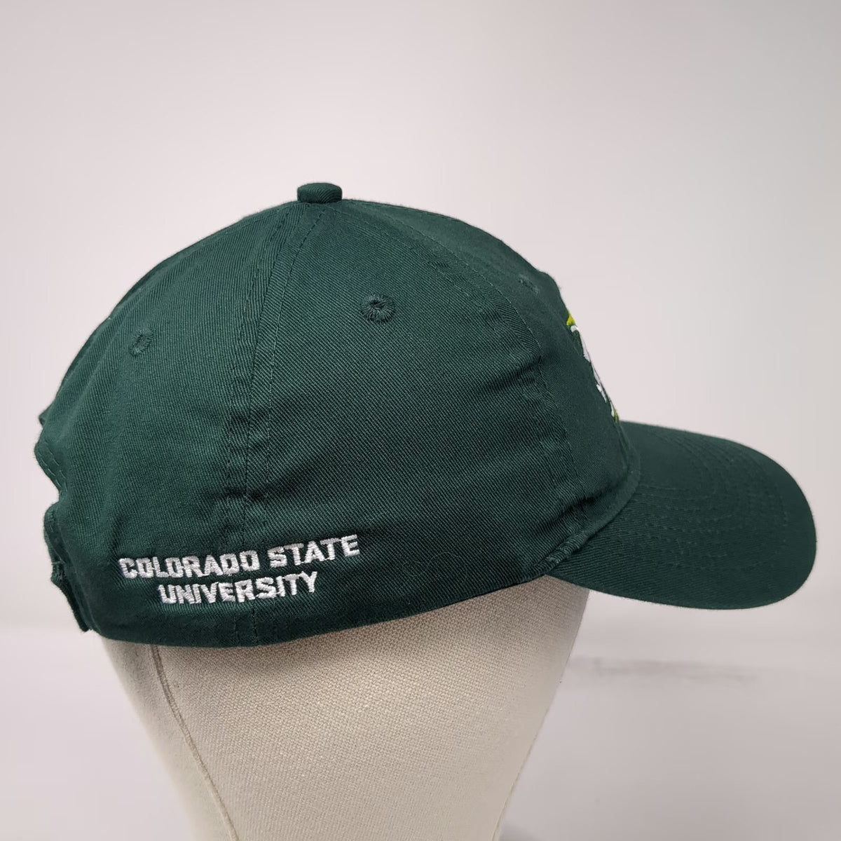 Colorado State University Rams NCAA Port Company Cap Hat Green OS Strapback