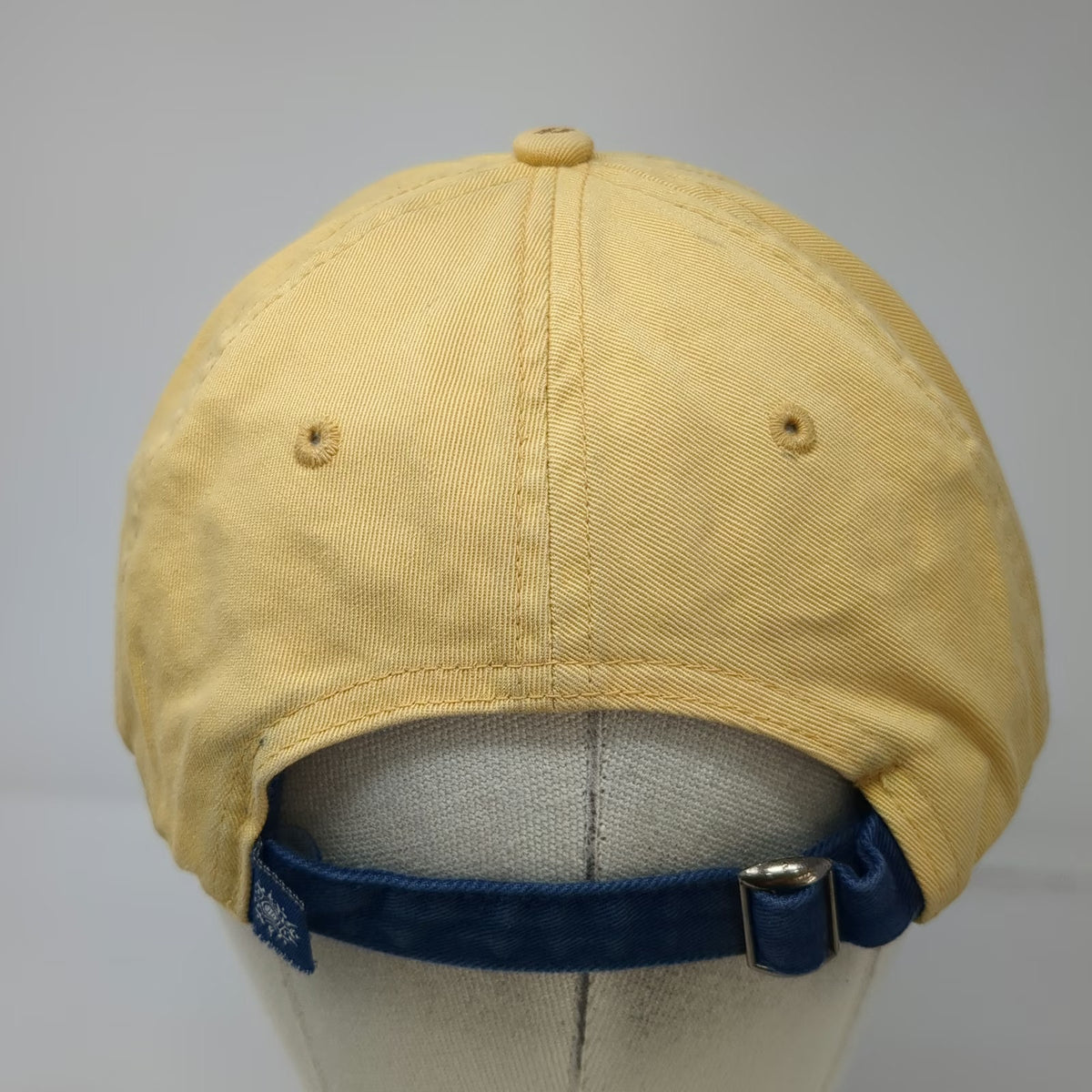 Promoshop Winter Games of Idaho Baseball Cap Yellow Blue One Size Slideback hat