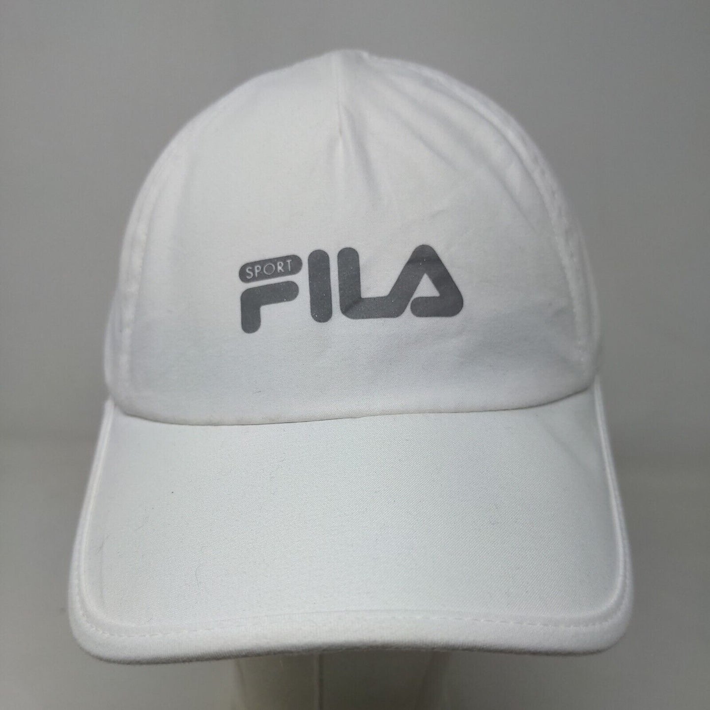 Fila Sport Men's Strapback Hat White Size OS Graphic Logo Polyester