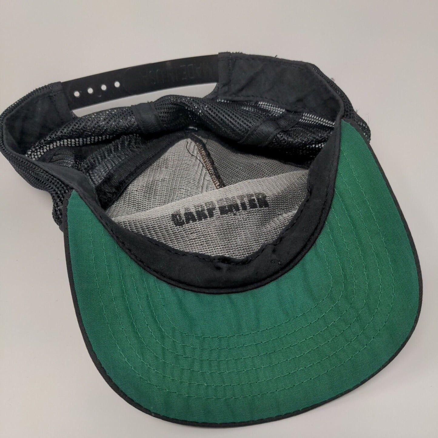 United States Marine Corps Silent Drill Team Snapback Trucker Hat Black OSFA