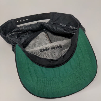 United States Marine Corps Silent Drill Team Snapback Trucker Hat Black OSFA