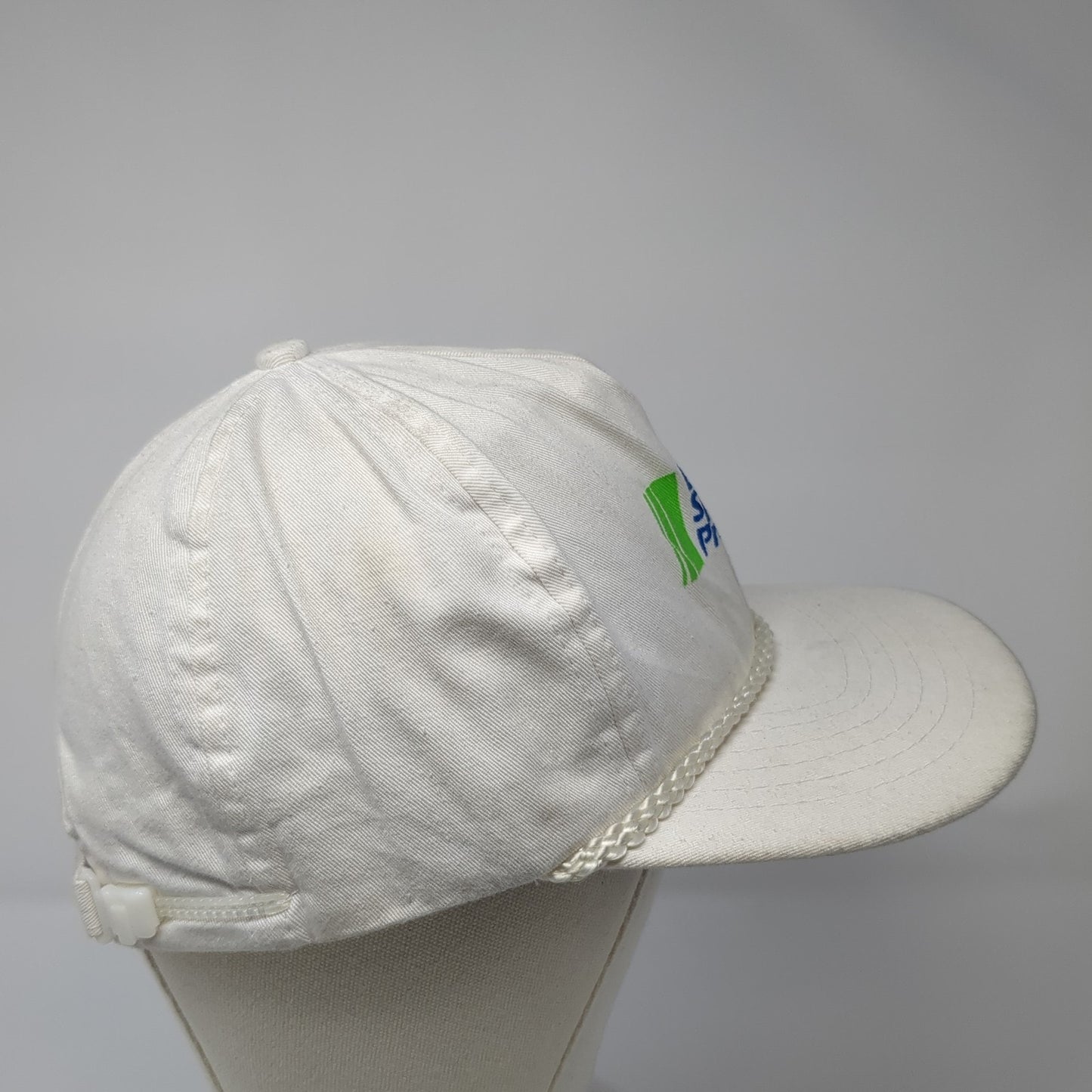 Erie Specialty Products Baseball Cap White One Size Adjustable Rope Nissin Cap