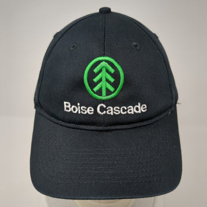 Boise Cascade Strapback Hat Black One Size Embracing Our Differences