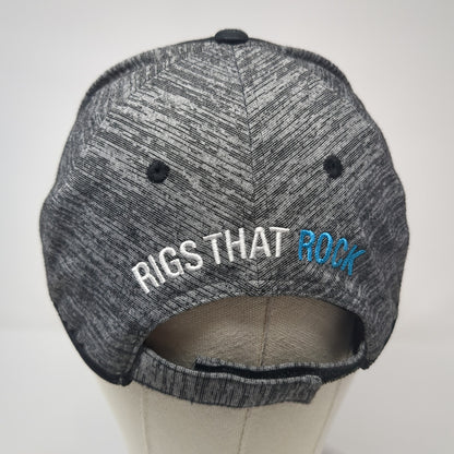 Bay Shore Systems, Inc. Strapback Hat Gray One Size Rigs That Rock