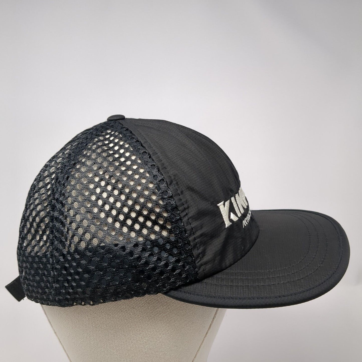 Kinport Physical Therapy Strapback Trucker Hat Black One Size Adjustable