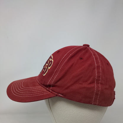 Florida State Seminoles 'Noles Strapback Hat Red Embroidered Logo NCAA