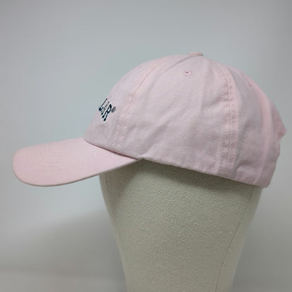 Caterpillar Baseball Cap Pink One Size CAT Logo Embroidered Slideback Cotton Hat