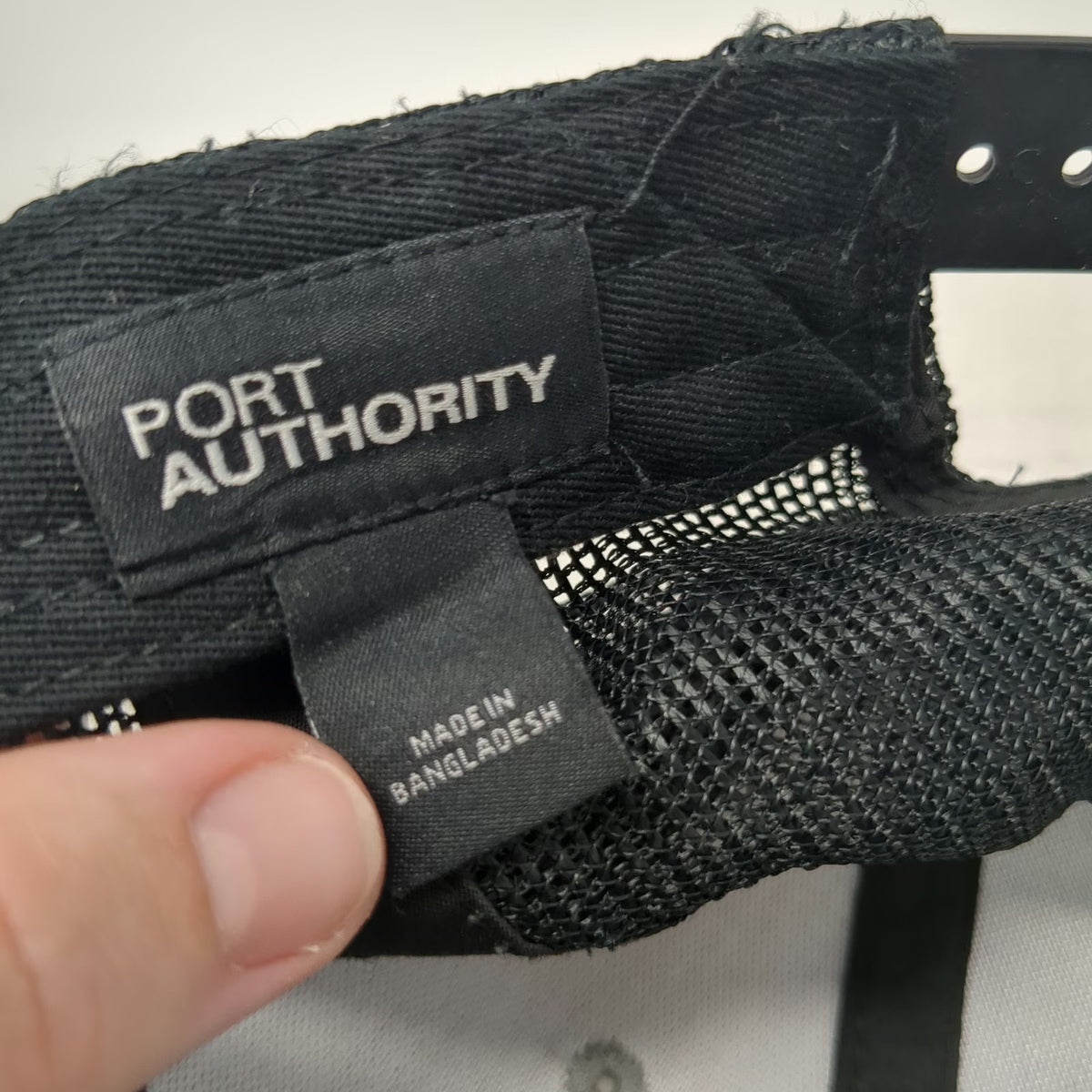 Port Authority Trucker Hat Gray One Size Paramount Supply Company Snapback Mesh