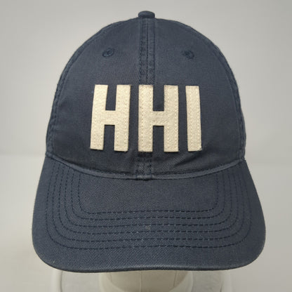 HHI Slideback Hat Blue One Size Adjustable Solid 6 Panel Outdoor Legacy