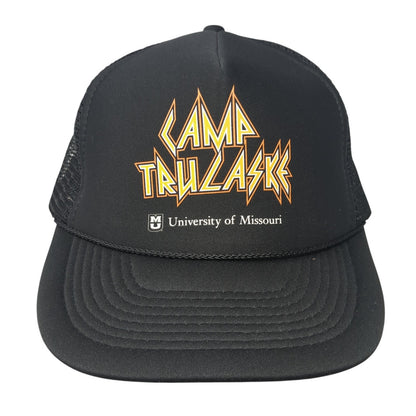 Camp Trulaske University of Missouri Snapback Trucker Hat Black One Size