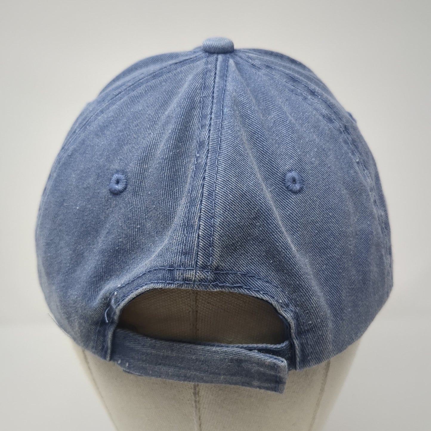 Riviera Maya Mexico Strapback Hat Blue One Size Embroidered 6 Panel