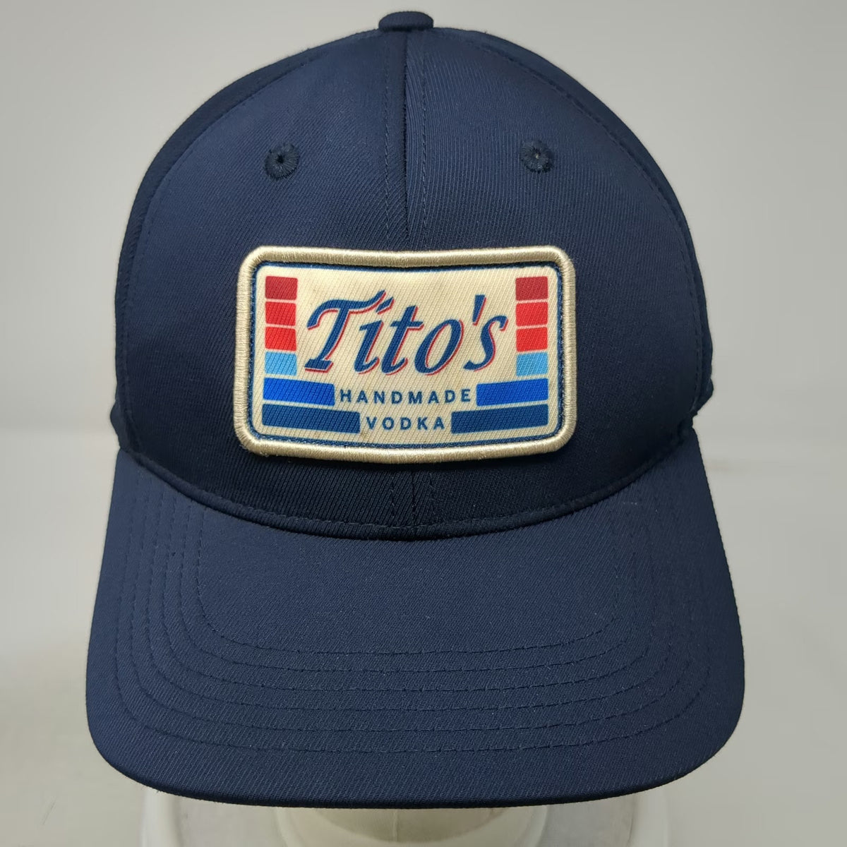 Imperial Snapback Blue One Size Titos Handmade Vodka Austin Texas Patch Logo Hat