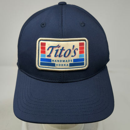 Imperial Snapback Blue One Size Titos Handmade Vodka Austin Texas Patch Logo Hat