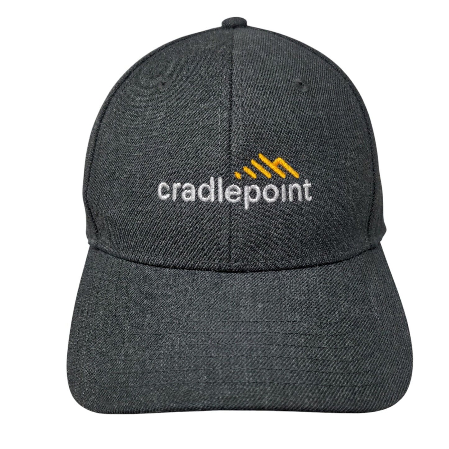 Cradlepoint Snapback Hat Gray OSFM Embroidered Adjustable Otto