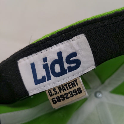 Lids Men's Fitted Hat Green Size OSFA Blank Acrylic Spandex Blend