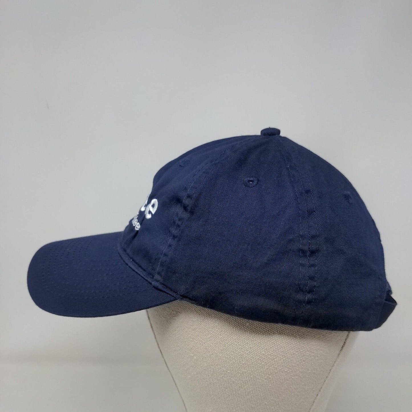 First Tee Sarasota/Manatee Strapback Hat Blue One Size Embroidered