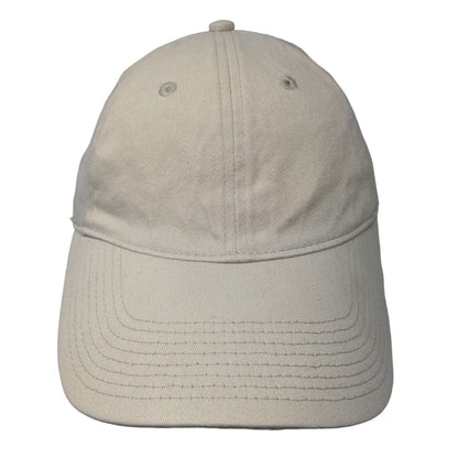 E4 Hats Men's Fitted Hat Tan Size XXL Blank Stretch Vent Holes