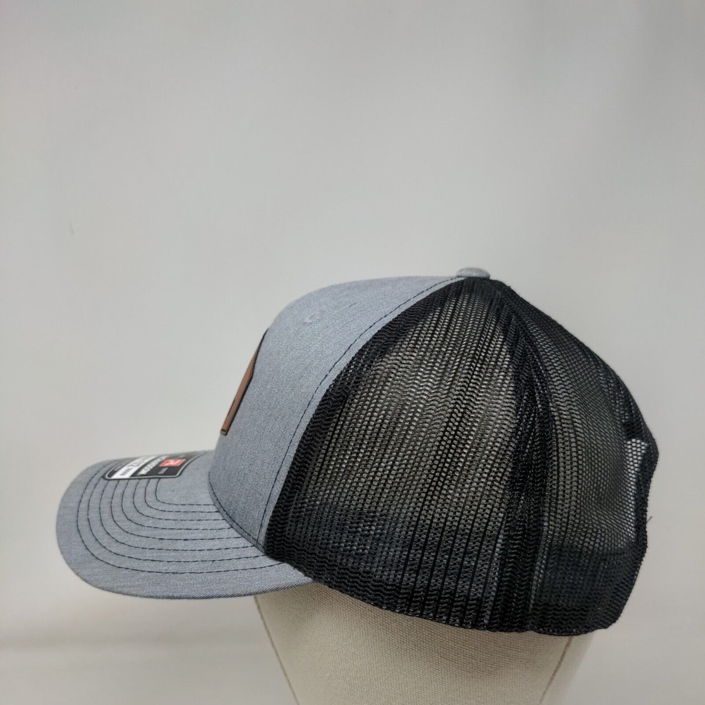 Harris Renovations Snapback Trucker Hat Gray One Size Mesh Back Richardson